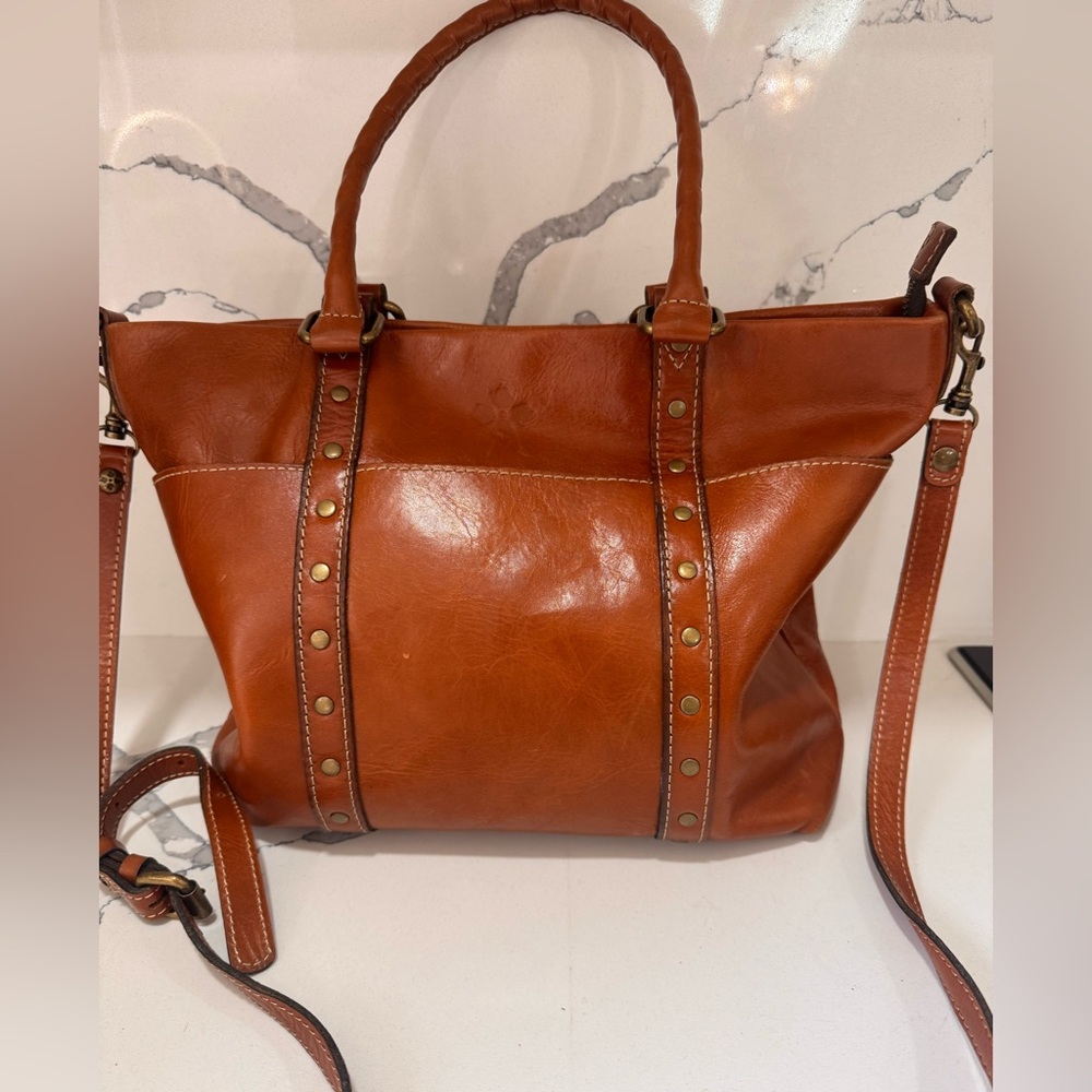 Patricia Nash saddle leather Tote bag